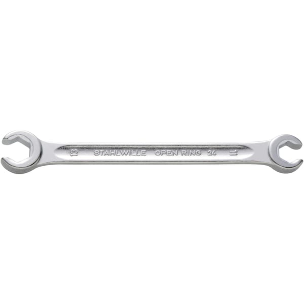Double ended open ring Wrench angled OPEN-RING Size 1/2 x 9/16 " L.180 mm